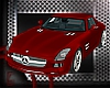 Red Benz AMG SLS