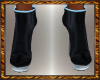 Baby Blue Black Boots