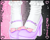 B. Lilac Maid Heels