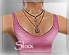 -Slx-ExS A-Tee{Pink]
