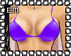 [EM] PVC Bikini-Purple