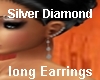 Diamond Earring Silver2
