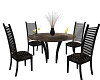 LL~WOOD & GRAY TABLE