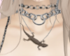 .gecko necklace