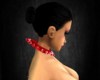 Red Blinky Spiked Collar
