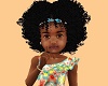 Kids Afro + Bow Turquois