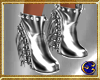 [Ena]Fanny boots Silver