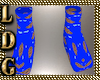 M/ Blue Cookie Socks