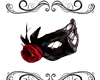 Burlesque Mask Black