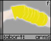 :a: Yellow PVC Armwarmer
