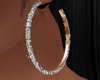 Gold Dimond Earrings
