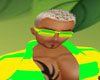 sunglasses yellow/green