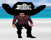 Giant Black Sheriff Hat