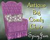 Antq Big Comfy Chair Lav