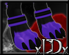 xIDx Purple Anklets M