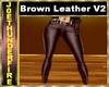 Pants Brown Leather 2