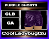 PURPLE SHORTS