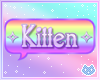 Kitten Bubble Sign