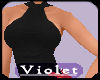 (V) Black dance bodysuit