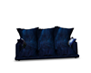 blue wolf pillow couch