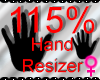 *M* Hand Scaler 115%
