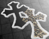 chrome cross rug