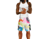 Blu Swim Trunks