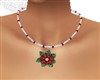 POINSETTIA  NECKLACE
