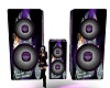 Purple Hrley Speakers