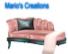 Pink love chaise