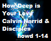 How Deep is Your Love C