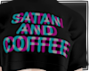 Satan and Coffee Tee