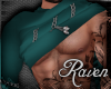 *R* Skull Chains Cyan
