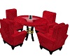 club table red