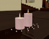 (S)Pink pearls candles