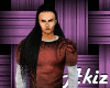 ]Akiz[ R Long Black Hair