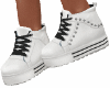 Black Spike Sneakers