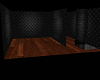 Goth room with basement