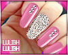 LL** Glam Nails Pink