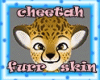  Cheetah furr skin