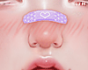 w. Heart Lilac Bandaids