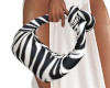 Zebra Knot Bag