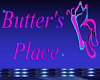 Butter's neon sign