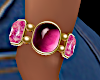 Pink Cobochan Bracelets