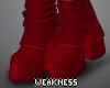 Oni Red Boots