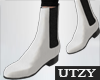 ` Autnm White Boots
