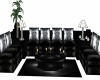 Black /silver sectional