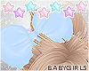 B| Babygirl Bow Blue