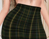 $ Xadrez Skirt Green