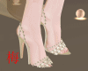 梅 megan beige heels